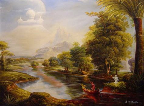 The Voyage of Life - Youth Painting by Thomas Cole Reproduction ...