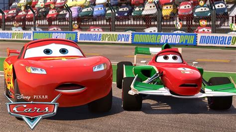 Lightning McQueen and Francesco Race in Italy | Pixar Cars - YouTube