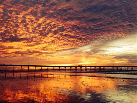 Ocean Beach Pier_most beautiful sunset I have seen in OB yet! Loved ...