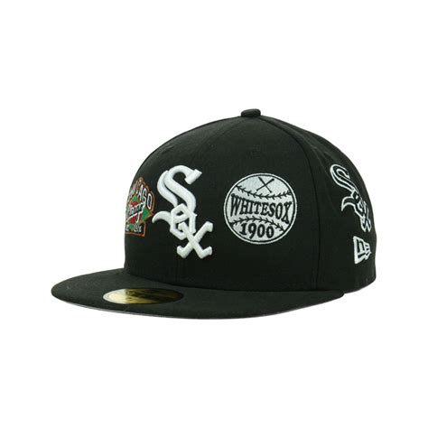 New Era Chicago White Sox Mlb Patch'D Up 59Fifty Cap in Multicolor for ...