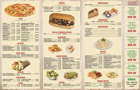 Menu | Original Napoli's Pizza