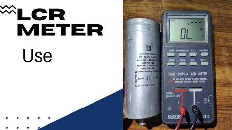 Use of LCR meter | How to measure inductance, capacitance & resistance ...