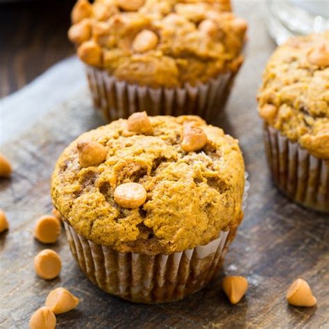 Pumpkin Butterscotch Muffins - Spicy Southern Kitchen