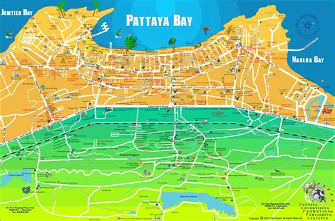 Alaska kapok Cordelia pattaya map with tourist spots prise chaton ...