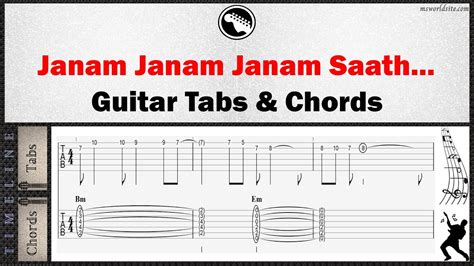 janam janam lyrics guitar chords - Adrian Hart