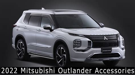 2022 Mitsubishi Outlander Accessories || Trim & Moldings, Alloy Wheels ...