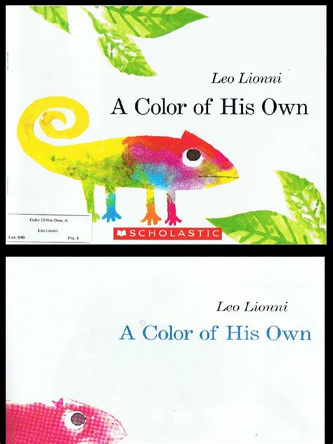 A Color of His Own | PDF