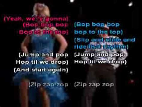 HSM Bop to the Top - Karaoke Instrumental - YouTube