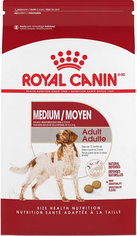 Royal Canin Size Health Nutrition Medium Dog Food Review (Dry) | Dog ...