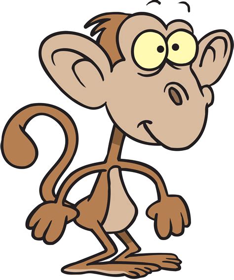 funny cartoon monkeys - Clip Art Library