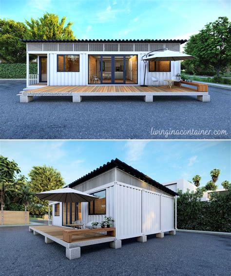 Convenient Container House Model Designed with 3 Shipping Containers ...