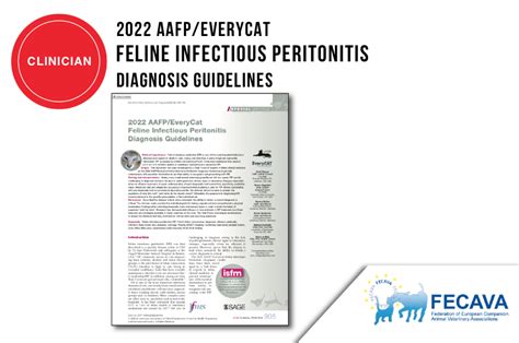 2022 Feline Infectious peritonitis (FIP) Diagnosis Guidelines - FECAVA