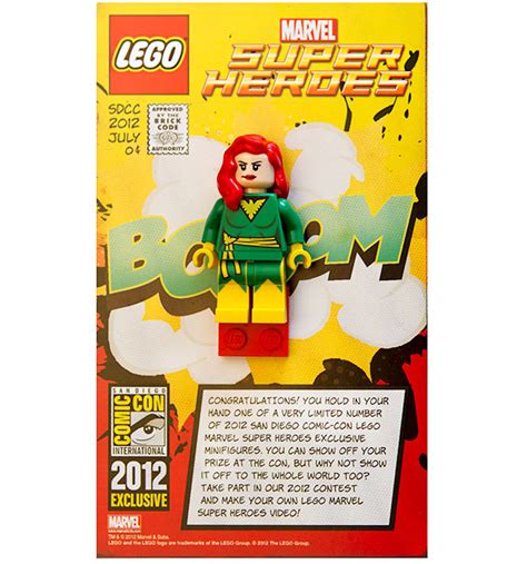 LEGO Marvel Super Heroes Phoenix 2012 SDCC Eslcusive Minifigure - US