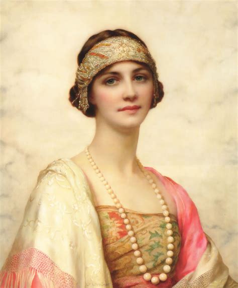 An Elegant Beauty, William Clarke Wontner, 1857-1930 | Famous portraits ...