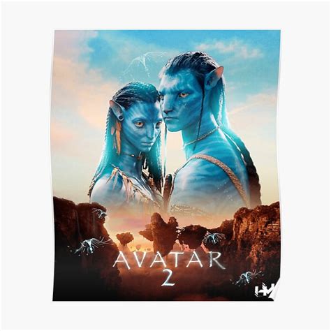 "Avatar 2 Movie Poster Poster" Poster for Sale by bachoroedet | Redbubble