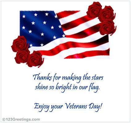 Veterans Day Thank You Cards