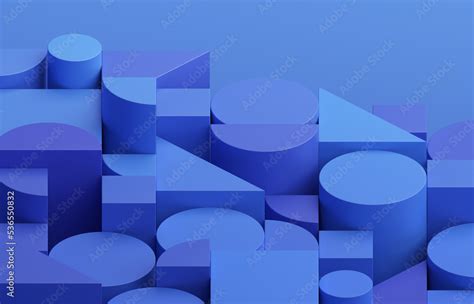 Abstract 3D Render Stock Illustration | Adobe Stock