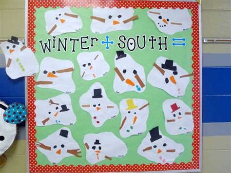 Melted Snowman Bulletin Board & Freebie Pack - First Grade Blue Skies