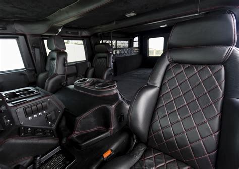 Luxurious Hummer H1 Interior