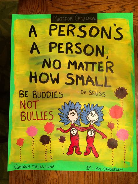 Anti Bullying Posters Student - Sixteenth Streets