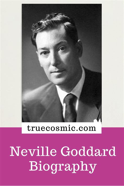 Neville Goddard Biography - Truecosmic