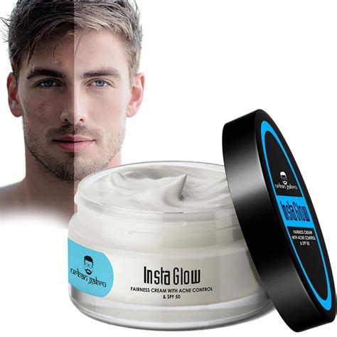 UrbanGabru Insta Glow Fairness Cream for Men (50 gm) with SPF 50 ...