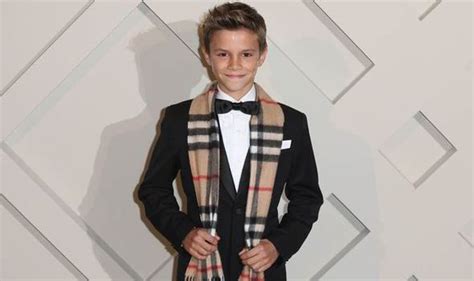 Romeo Beckham 'earned £45k for Burberry TV ad' | Celebrity News ...