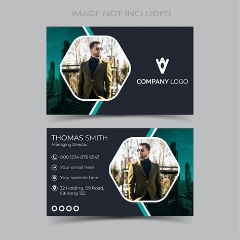 Premium Vector | Modern and professional business card template