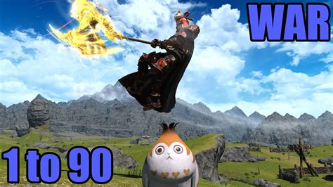 FFXIV: Endwalker Marauder/Warrior 1 to 90 Leveling Skills Guide - YouTube