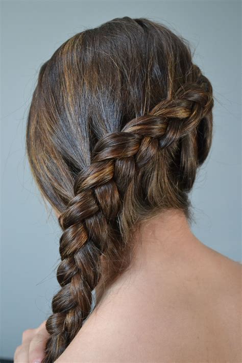 side dutch braid | Katniss everdeen hair, Plaits hairstyles, Easy ...