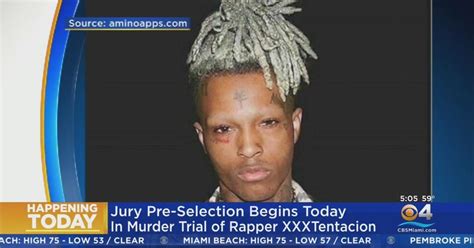 Jury pre-selection scheduled to get underway in rapper XXXTentacion ...