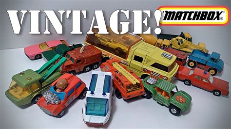 VINTAGE Matchbox Cars and Trucks! My Original Childhood Collection ...