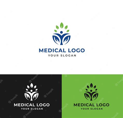 Premium Vector | Medical and rehab logo designs