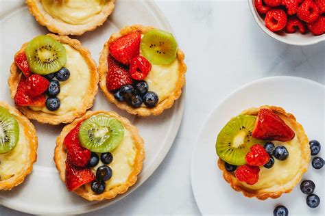 Fruit Tart Recipe With Pastry Cream Filling Recipe