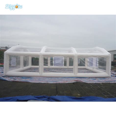 PVC inflatable transparent lawn tent inflatable tent inflatable camping ...