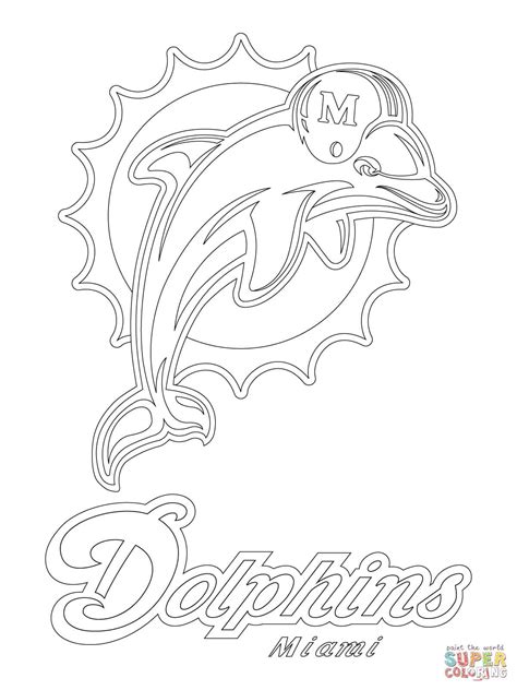 Detroit Lions Logo Coloring Page - Umberto Gianinazzi