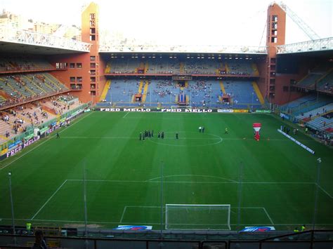 Stadio Luigi Ferraris - Sampdoria/Genoa. Capacity: 36,685.