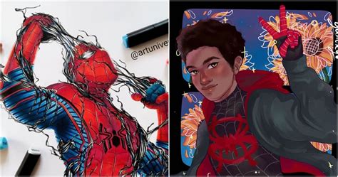 10 Awesome Pieces Of Spider-Man Fan Art We Love