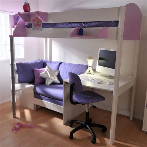 High Bed with Desk - Decoration Ideas for Desk Check more at http://www ...