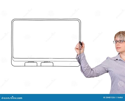 Drawing touchpad stock photo. Image of network, communication - 28481526