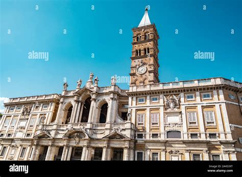 Rome, Italy - October 3, 2019: View of the traditional and classical ...