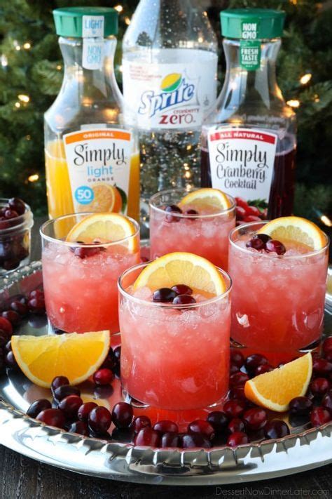 This non-alcoholic Cranberry Orange Mocktail is an easy and refreshing ...