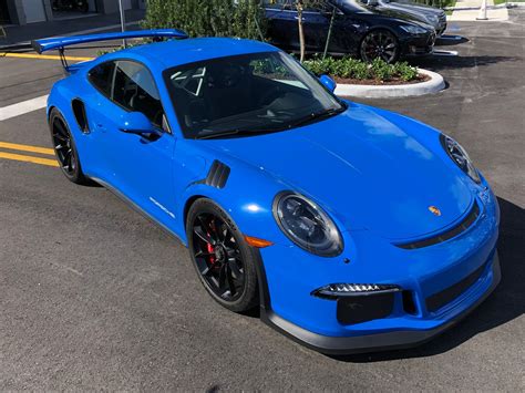 2016 PORSCHE 911 GT3 RS Voodoo Blue - Rennlist - Porsche Discussion Forums