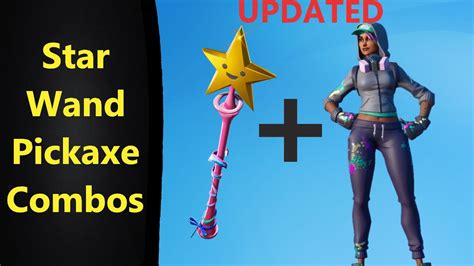 *UPDATED* Star Wand Pickaxe Combos in Fortnite - YouTube