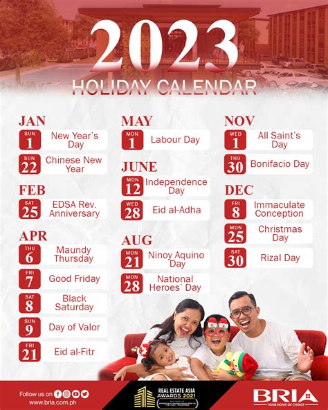 2023 Holidays Philippines Proclamation – Get Calendar 2023 Update