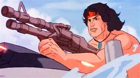 RAMBO: THE FORCE OF FREEDOM Episode 4 Action Clips (1986) - YouTube