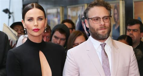 Charlize Theron & Seth Rogen Glam Up for ‘Long Shot’ London Premiere ...