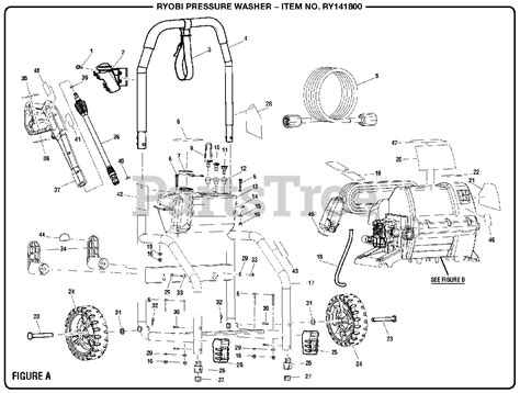 Ryobi Pressure Washer Parts Diagram