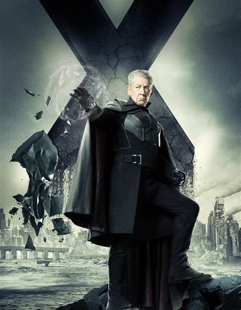 X-Men Days of Future Past character poster - Ian McKellen as Magneto ...