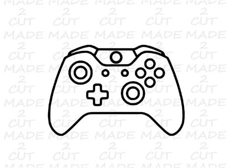 Xbox Controller Svg Controller Design Xbox Design - Etsy | Controller ...